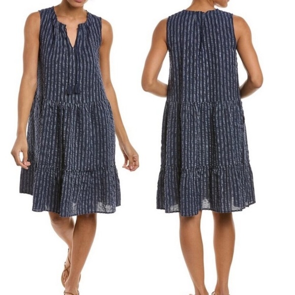 J.Mclaughlin Christa Mini Dress Tassel Tie - size small - Picture 2 of 10